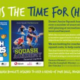 Dorset Junior Squash – NOW IS THE TIME FOR CHANGE